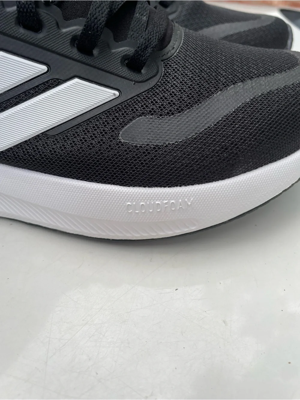 New Adidas Black Running Shoes Size 8.5  Men’s